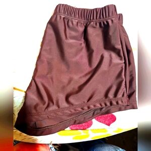 Brown butt hugger sport shorts size xl 🏐🏆🏐 #sports #fashion #fitness